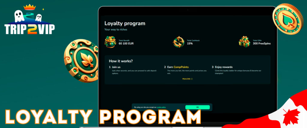 Trip2Vip loyalty program is a reward system