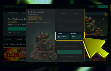 Trip2Vip Australia provides a simple guide with detailed steps on how to start playing on the platform and create your account 3