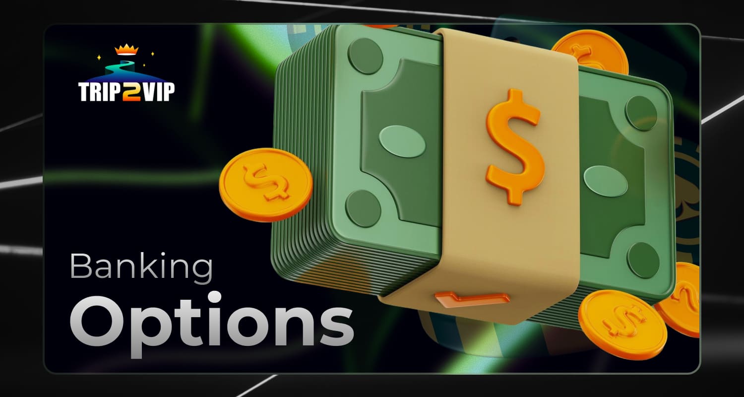 Trip2Vip Australia offers a variety of convenient ways to deposit and withdraw funds from your account and a secure system for handling funds.